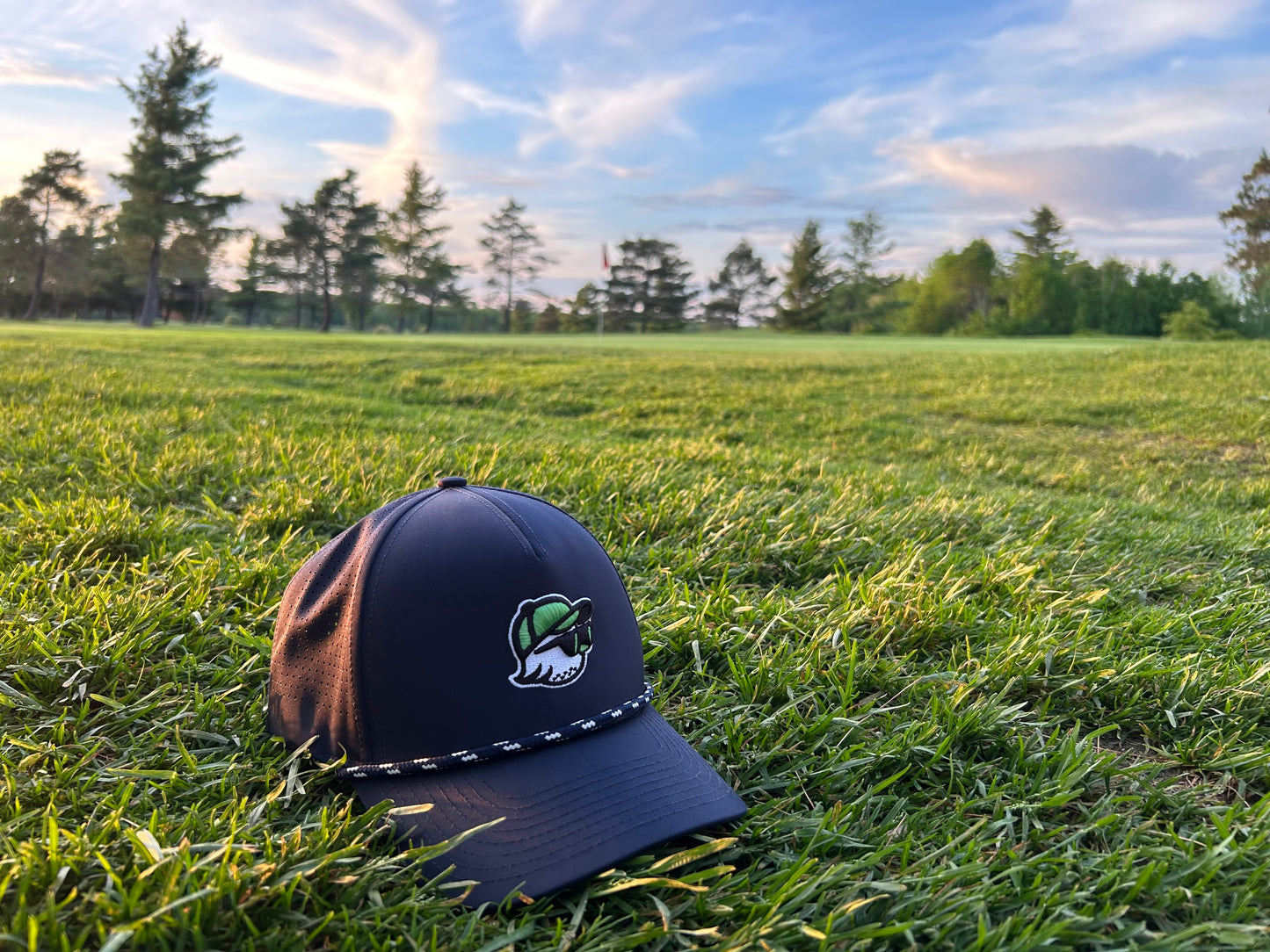 Casquette Birdie marine à corde
