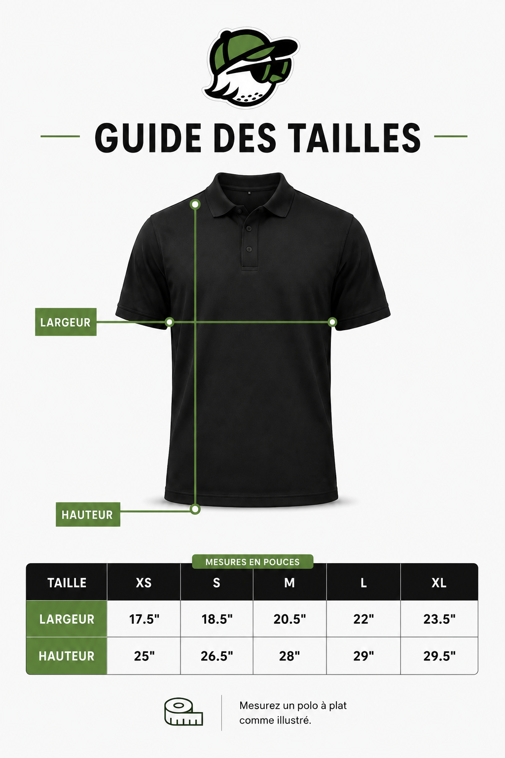 Polo Éclats de Menthe — PRÉ-COMMANDE