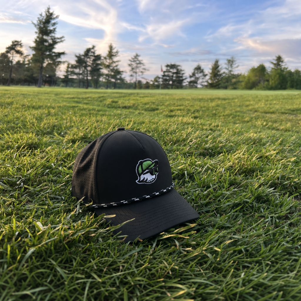 Casquette Birdie Noire à corde
