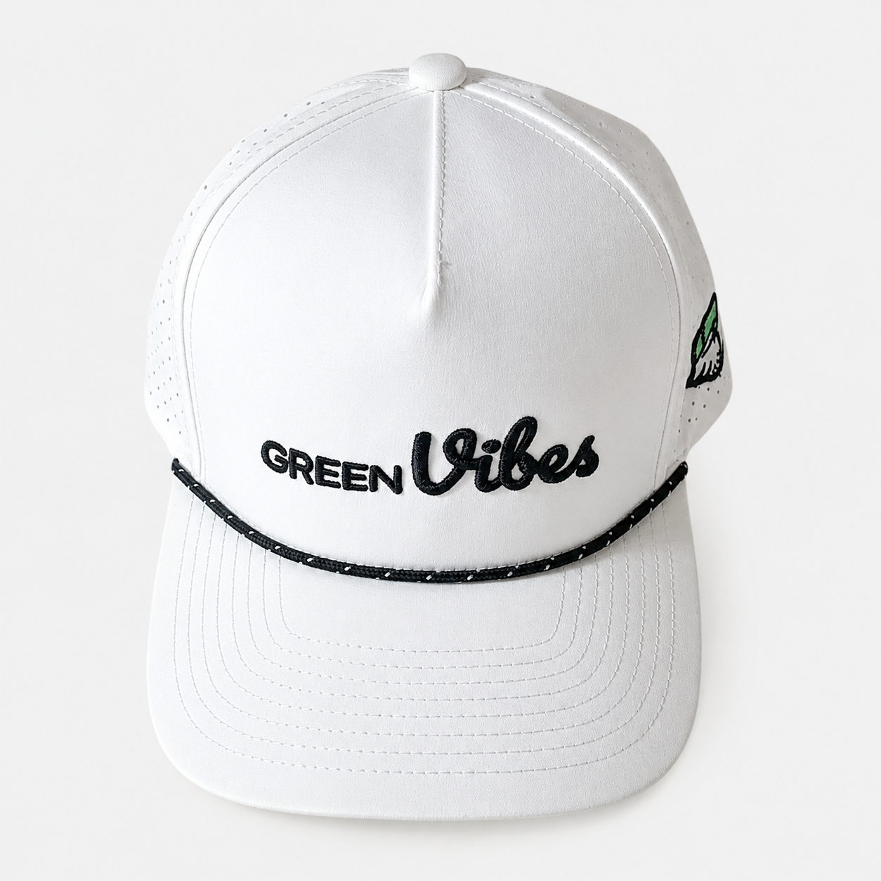 Casquette Green Vibes classique (à corde)